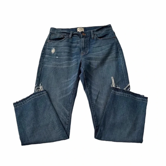 J. Crew Denim - J.Crew Vintage Crop Straight Leg Jeans in Rhode Wash size 27